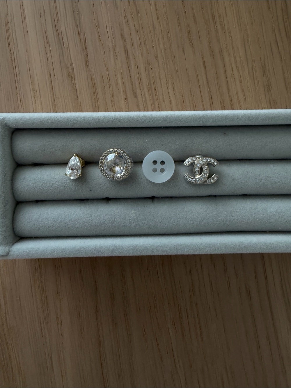 CHANEL CC Logo Earrings - Picture 3 of 4